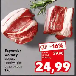 Kaufland Szponder wołowy oferta