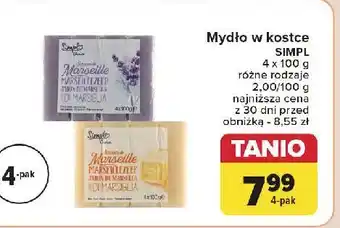 Carrefour Mydło marsylskie Simpl oferta