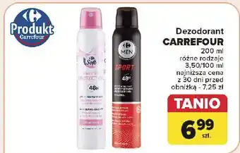 Carrefour Dezodorant sport Carrefour Men oferta