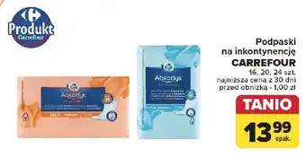 Carrefour Podpaski ultra normal Carrefour Soft oferta