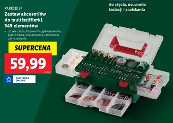 Lidl PARKSIDE Zestaw akcesoriów do multiszlifierki 349 elementów oferta