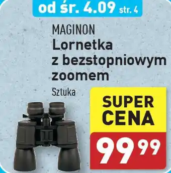 ALDI MAGINON Lornetka z bezstopniowym zoomem oferta