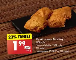 Biedronka Kęski piwne Morliny oferta