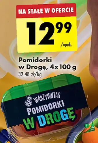 Biedronka Pomidorki w drogę Biedronka warzywniak oferta