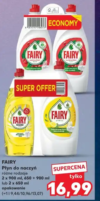 Kaufland Płyn do naczyń Fairy oferta