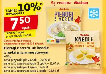 Auchan Knedle z nadzieniem morelowym Auchan oferta