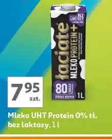 Auchan Mleko protein + Łaciate oferta