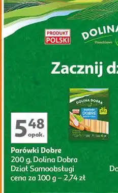 Auchan Parówki dobre Dolina Dobra oferta