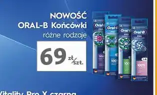 Auchan Końcówki do szczotek eb 18 Oral-B 3D White oferta