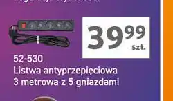 Auchan Listwa zasilająca 52-530lk Vakoss oferta