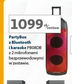 Auchan Głośnik party box pb08db Blaupunkt oferta