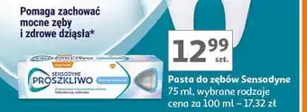 Auchan Pasta do zębow Sensodyne Pro Szkliwo Delikatne Wybielanie oferta