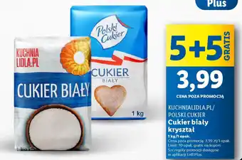 Lidl KUCHNIALIDLA.PL/POLSKI CUKIER Cukier biały kryształ oferta