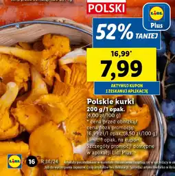 Lidl Polskie kurki oferta