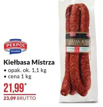 Makro Kiełbasa Mistrza 1kg oferta