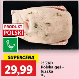Lidl RZEŹNIK Polska gęś tuszka oferta