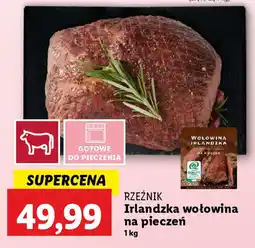 Lidl RZEŹNIK Irlandzka wołowina na pieczeń oferta