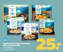 Netto Blæksprutteringe, vannamei eller tempurarejer oferta