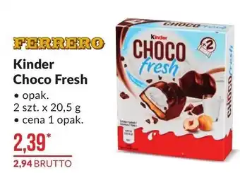 Makro Kinder Choco Fresh 2x20,5g oferta