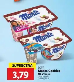Lidl Deser barbie Zott Monte oferta