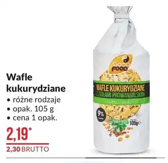 Makro Wafle kukurydziane 105g oferta