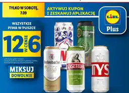 Lidl Piwo Tyskie Gronie oferta