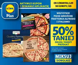 Lidl Pizza cztery sery Italiamo oferta
