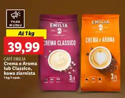 Lidl Kawa Cafe Emilia Crema Classico oferta