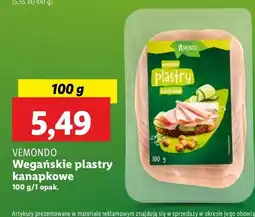 Lidl Roślinne plastry Vemondo oferta