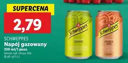 Napój lemon Schweppes