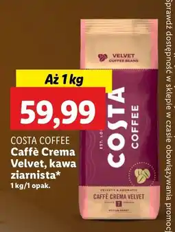 Lidl Kawa Costa Coffee Cafee Crema Velvet oferta