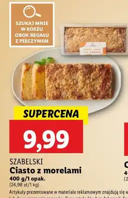 Lidl Ciasto miodowe z morelą Cukiernia Szabelski oferta