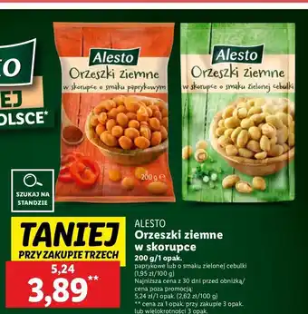 Lidl Orzeszki ziemne w cieście paprykowym Alesto oferta