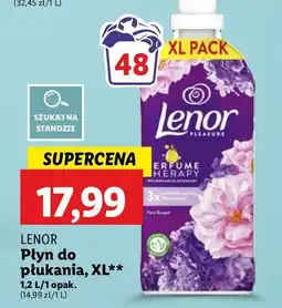 Lidl Płyn do płukania relaxed Lenor oferta