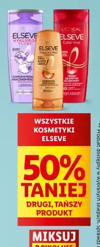 Lidl Szampon do włosów L'oreal Elseve Hyaluron Plump oferta