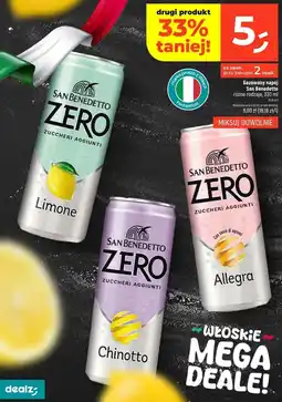 Dealz Napój chinotto San Benedetto Zero oferta