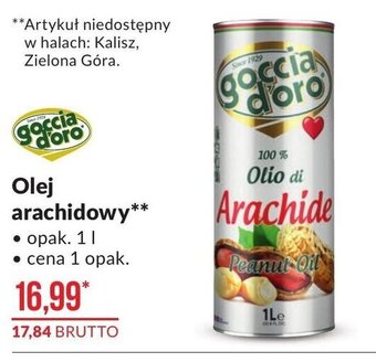 Makro Olej arachidowy 1l oferta