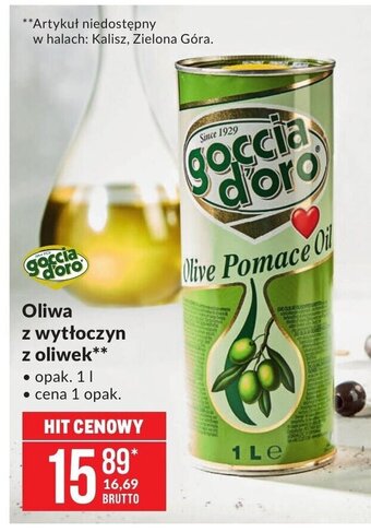 Makro Oliwa z wytłoczyn z oliwek 1l oferta