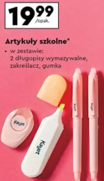 Biedronka Artykuły szkolne oferta