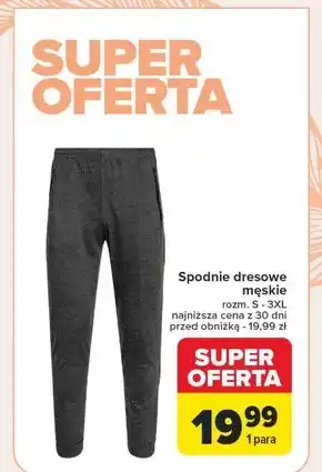 Carrefour Spodnie dresowe oferta