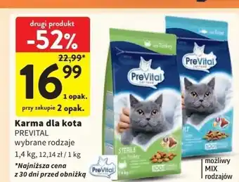 Intermarche Karma dla kota z tuńczykiem Prevital oferta