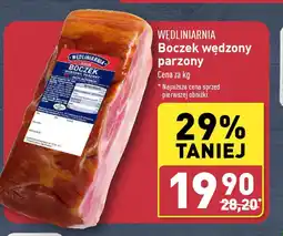 ALDI Boczek wędzony parzony oferta