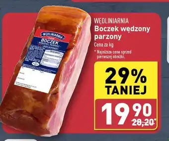 ALDI Boczek wędzony parzony oferta