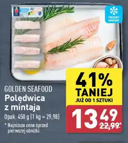 ALDI Polędwica z mintaja Golden Seafood oferta