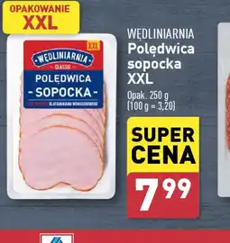 ALDI Wędlinarnia Polędwica sopocka XXL oferta