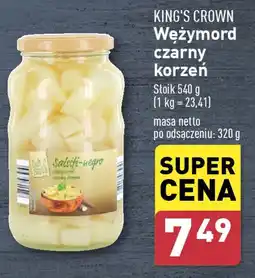 ALDI Wężymord czarny korzeń King's Crown oferta