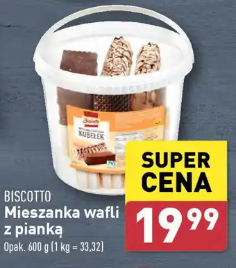 ALDI Biscotto Mieszanka wafli z pianką oferta