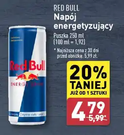 ALDI Napój energetyzujący Red Bull oferta