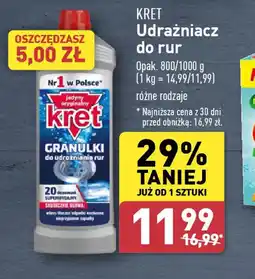 ALDI Kret Udrażniacz do rur oferta