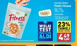 ALDI Płatki fitness Golden Bridge oferta